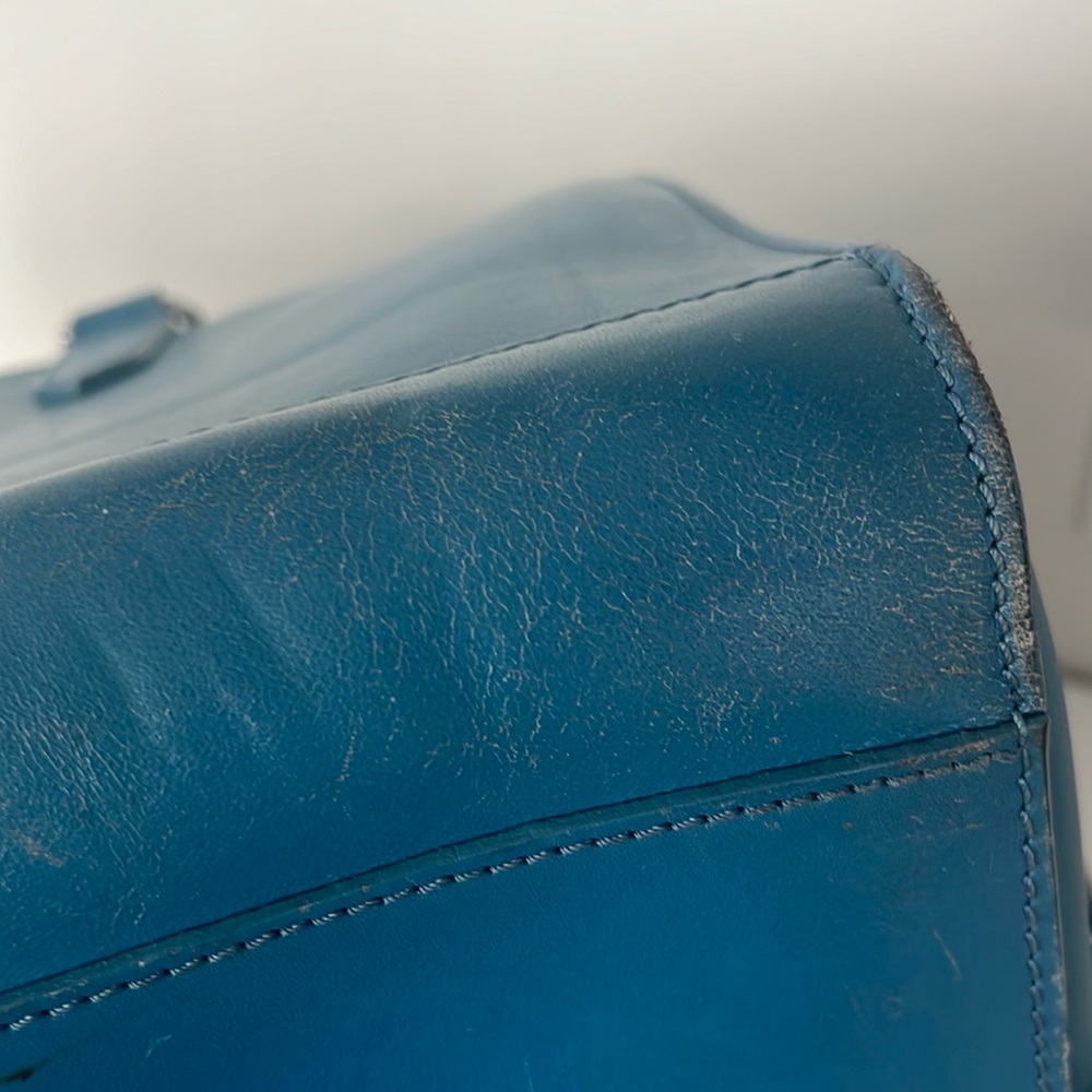 Ralph Lauren Collection Napa Leather Satchel Bag - Picture 12 of 16